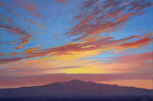 Mt Taylor Sunset